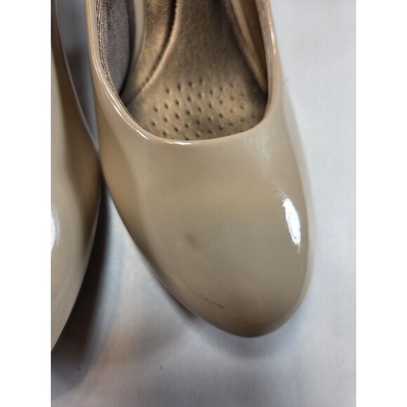 LifeStride Parigi Pumps Lot 2 Womens 9.5M Black Nude Patent Heels Career Bundle - Picture 3 of 13
